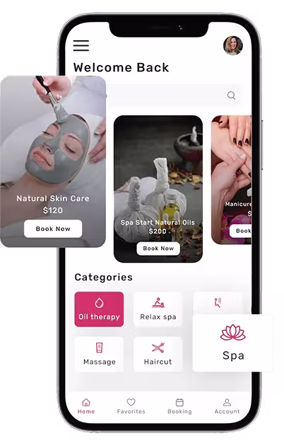 Customer App Features