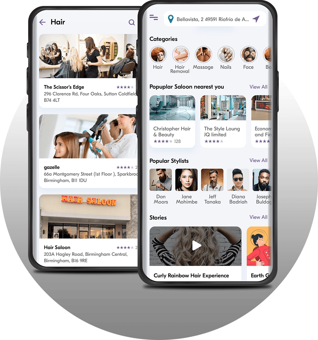 Salon App Development