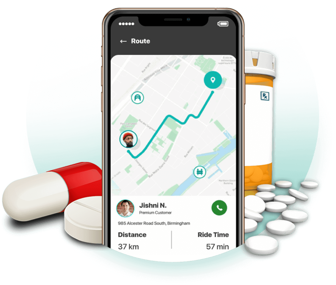 On Demand Medicine Delivery App Company