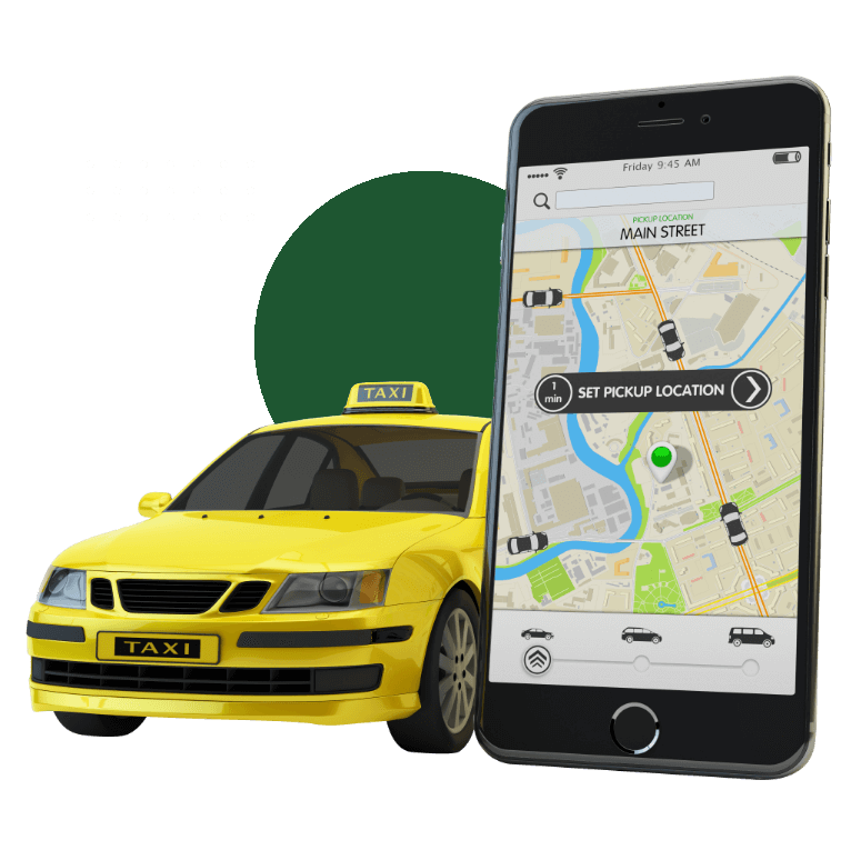 on-demand taxi app