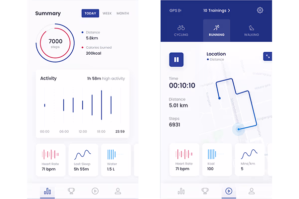 Fitness App Development