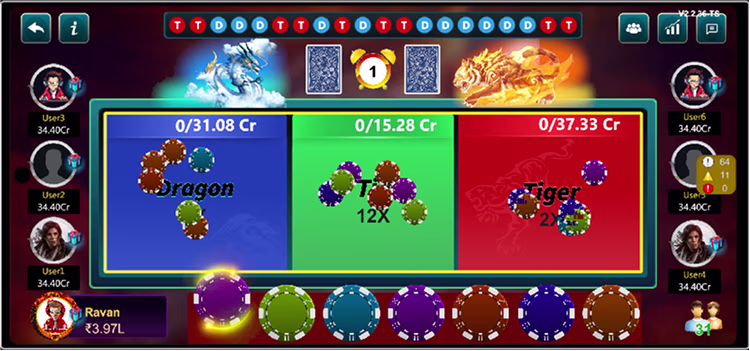 Dragon Tiger Game App