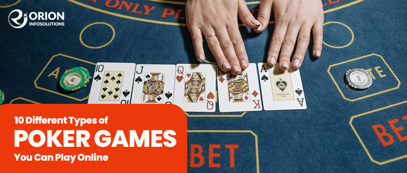 10 Different Types of Poker Games You Can Play Online