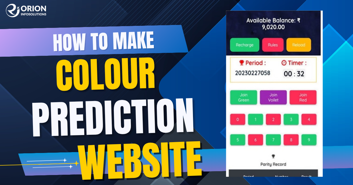 How To Make Colour Prediction Website