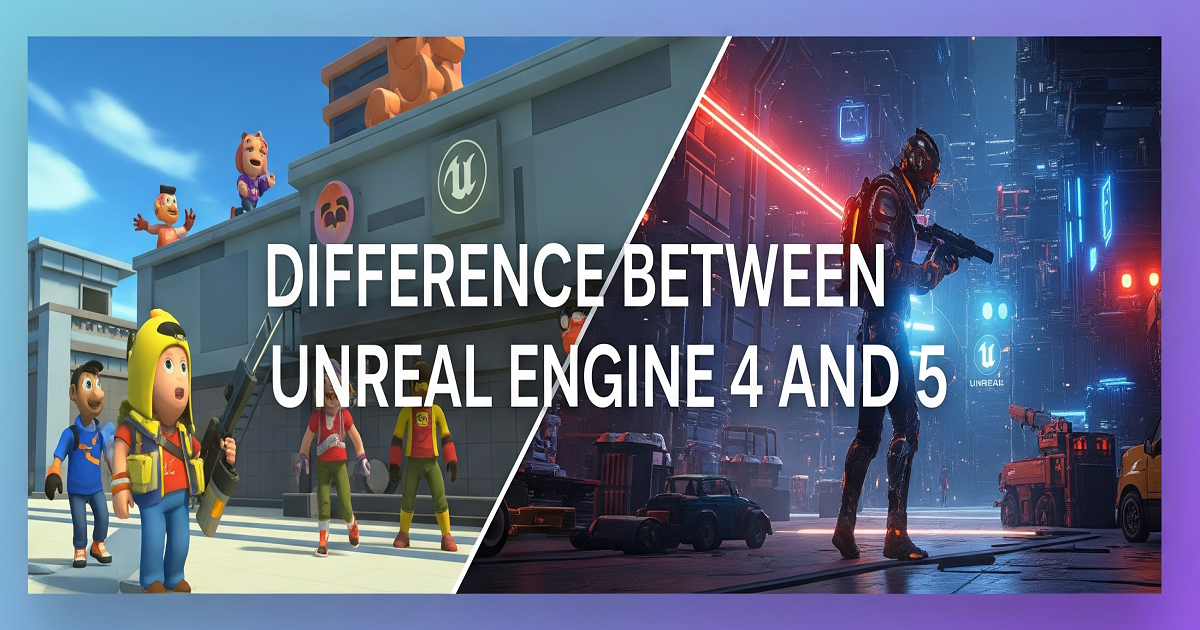 Difference Between Unreal Engine 4 and 5