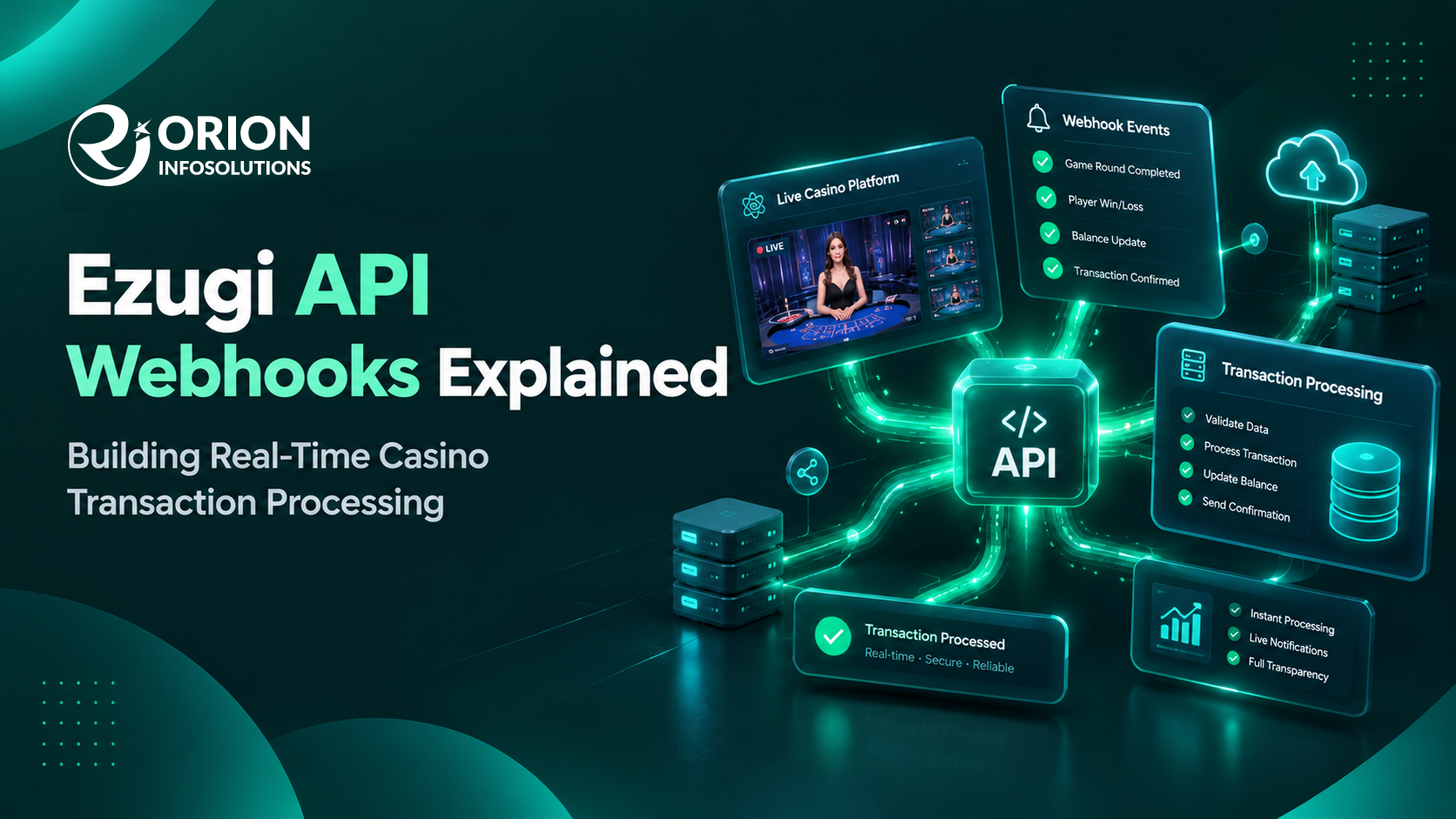 Ezugi API Webhooks Explained: Building Real-Time Casino Transaction Processing