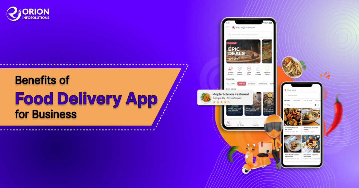 Benefits of Food Delivery App for Business