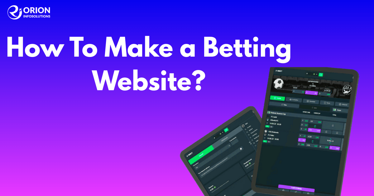 How To Make a Betting Website