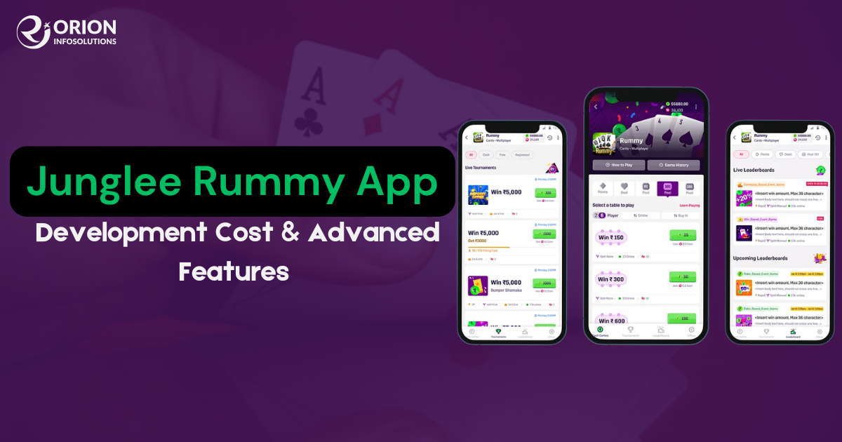 Junglee Rummy App Development Cost & Advanced Features
