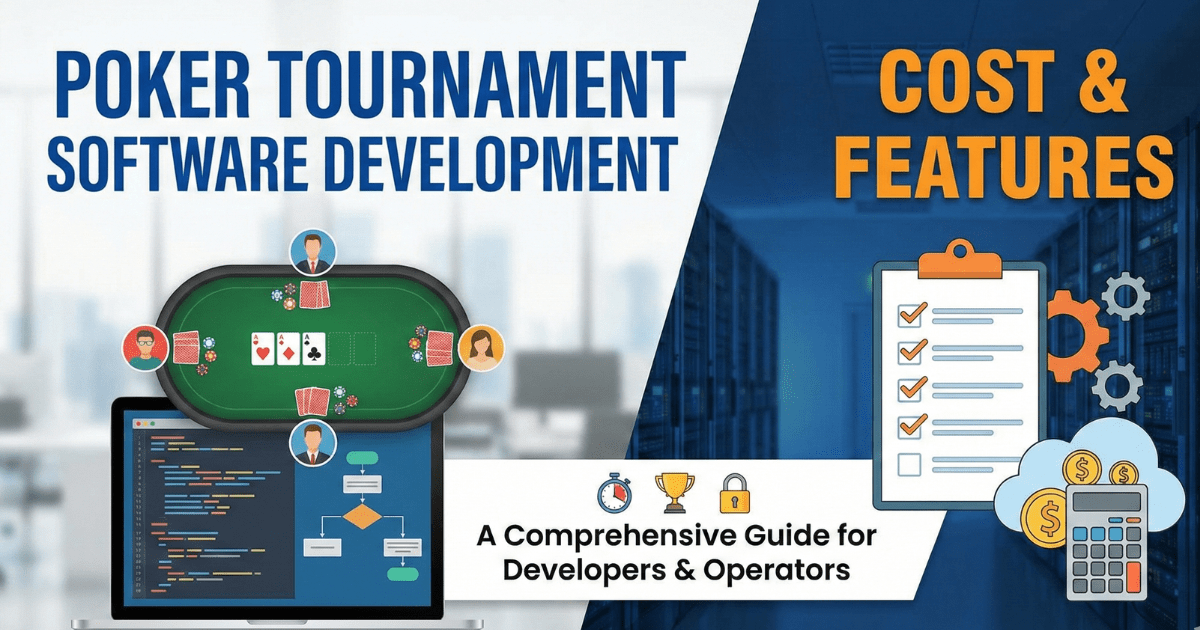Poker Tournament Software Development : Cost & Features