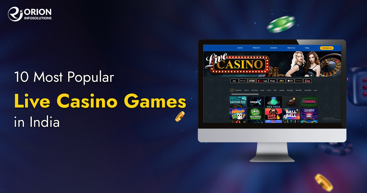 10 Most Popular Live Casino Games in India