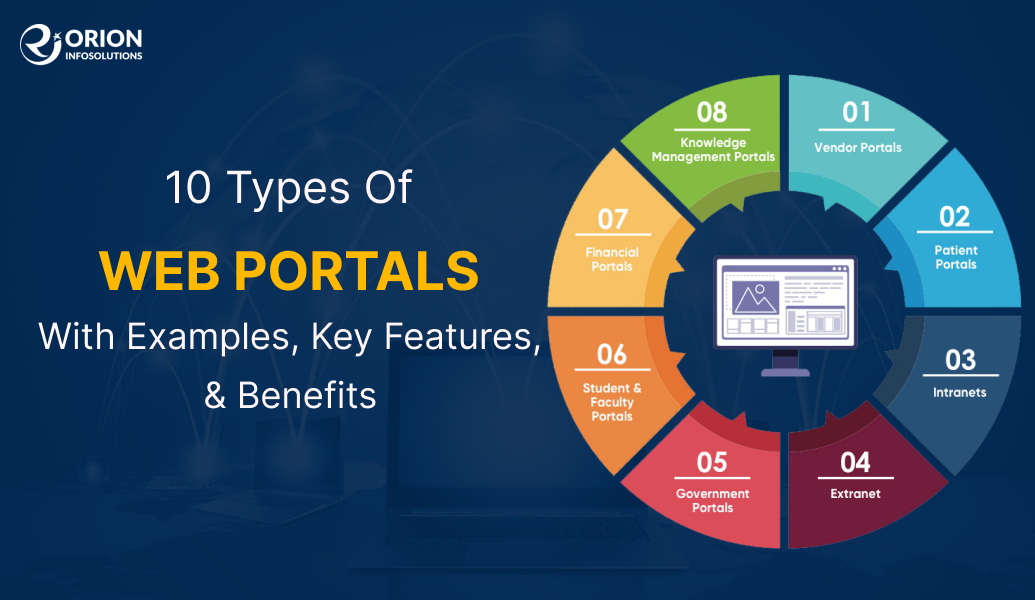 10 Types of Web Portals with Examples, Key Features, & Benefits