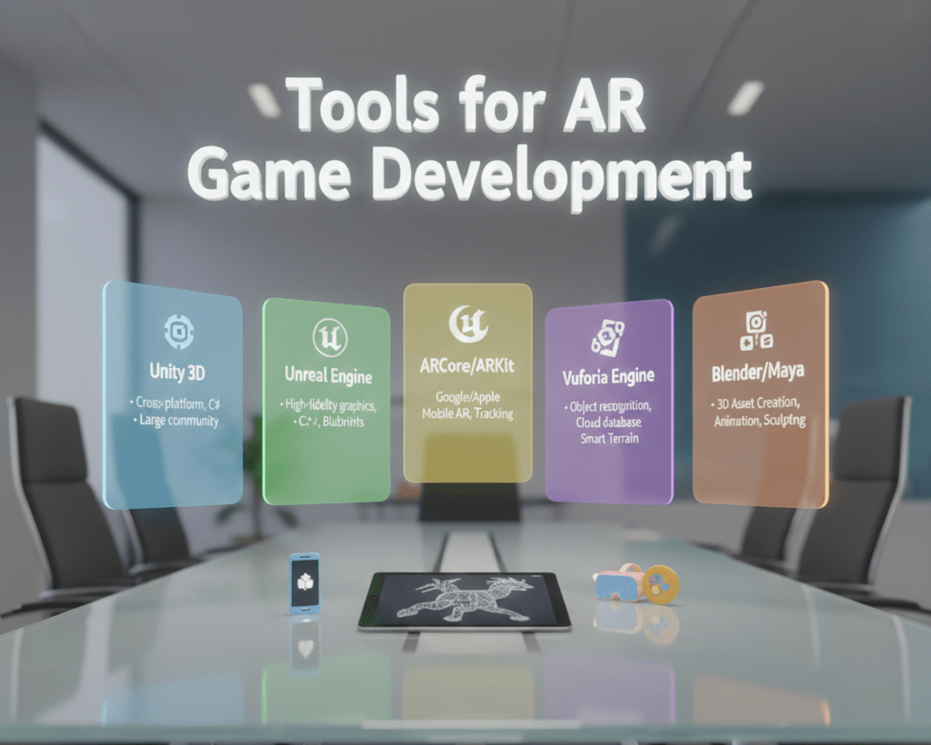 ar game development tools