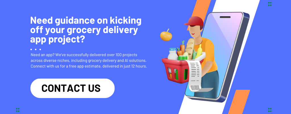 grocery delivery app development